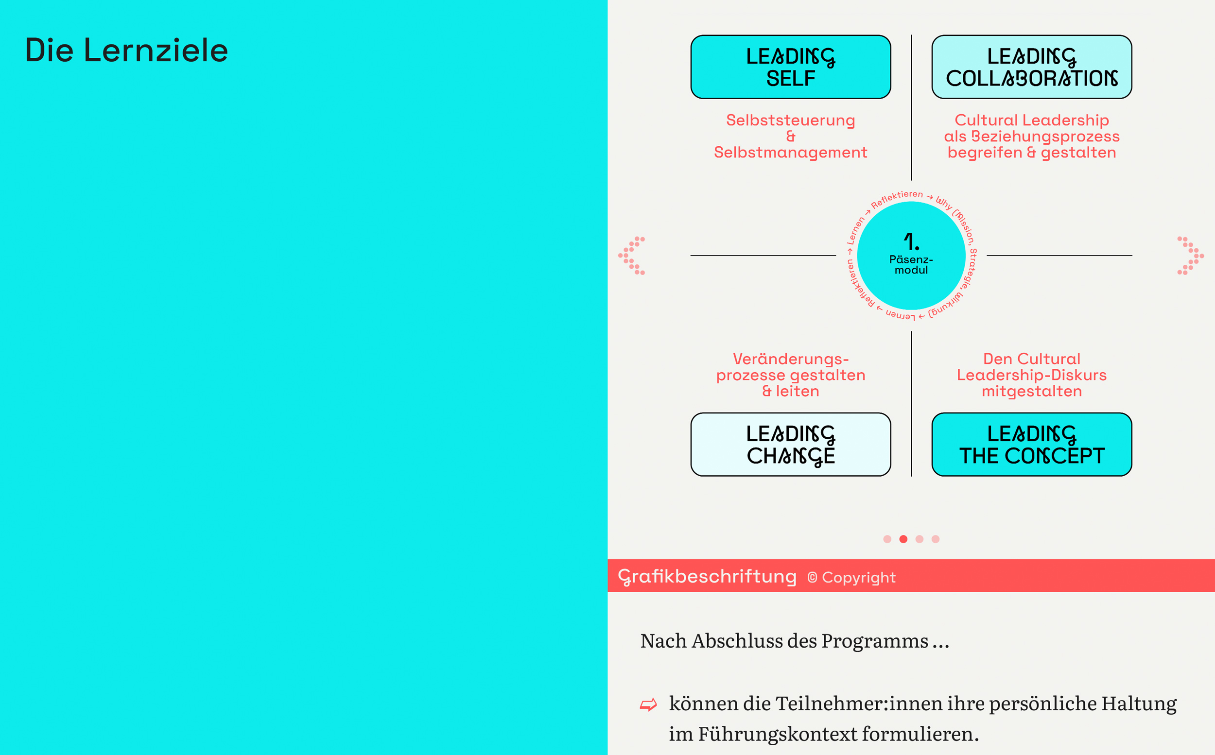 Büro Gestalten: Cultural Leadership Stipendienprogramm Webdesign (Pilotprojekt2)