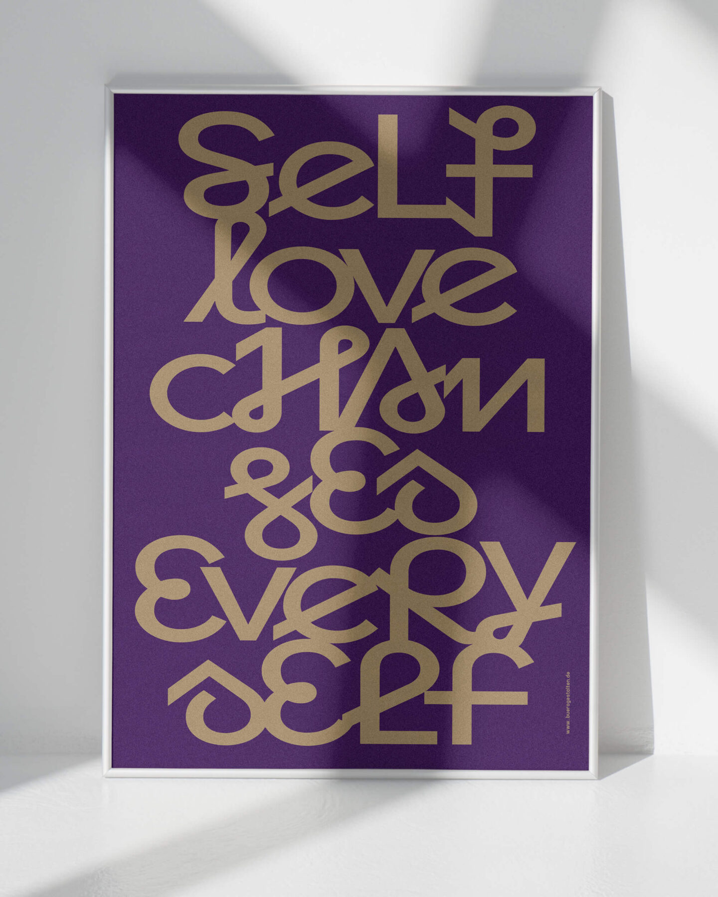Karsten Rohrbeck: Selflove changes every self Poster (mockup)